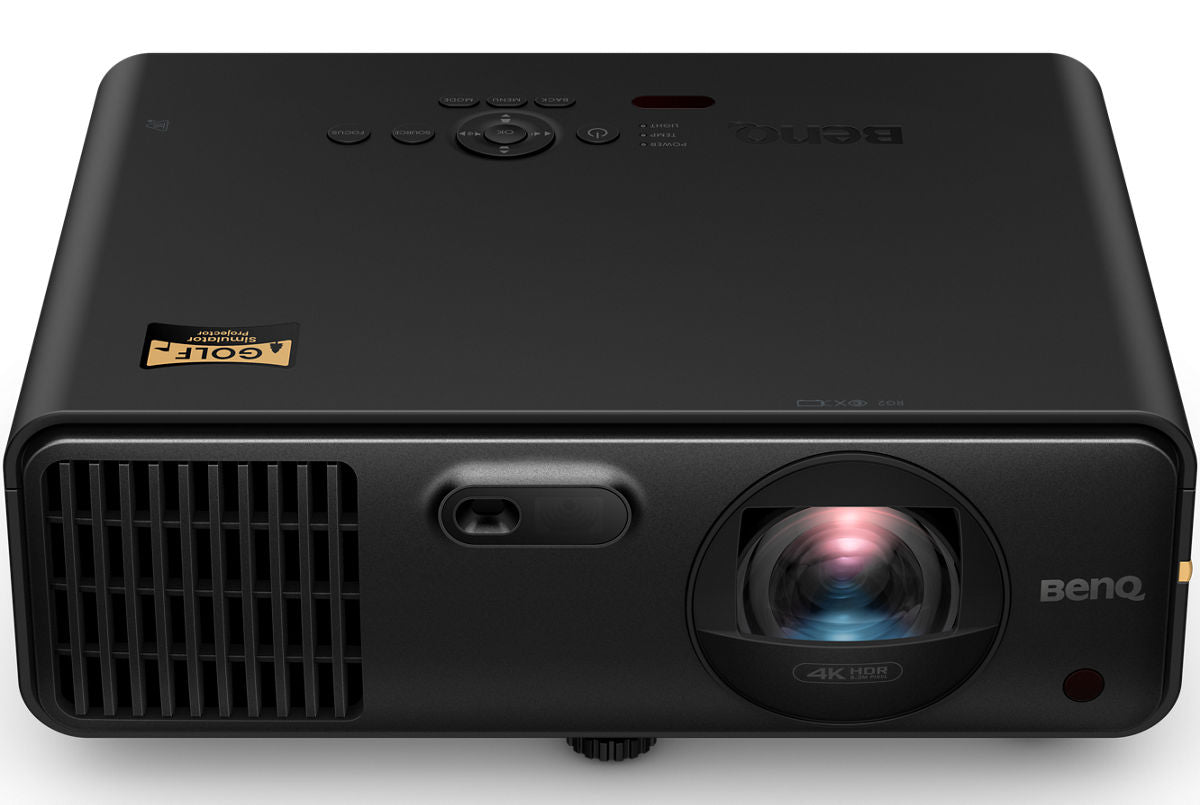 BenQ AK700ST 4K 4000 Lumen Laser Short-Throw Projector — Golf Simulator, Golf Mode, Auto Screen Fit, IP5X