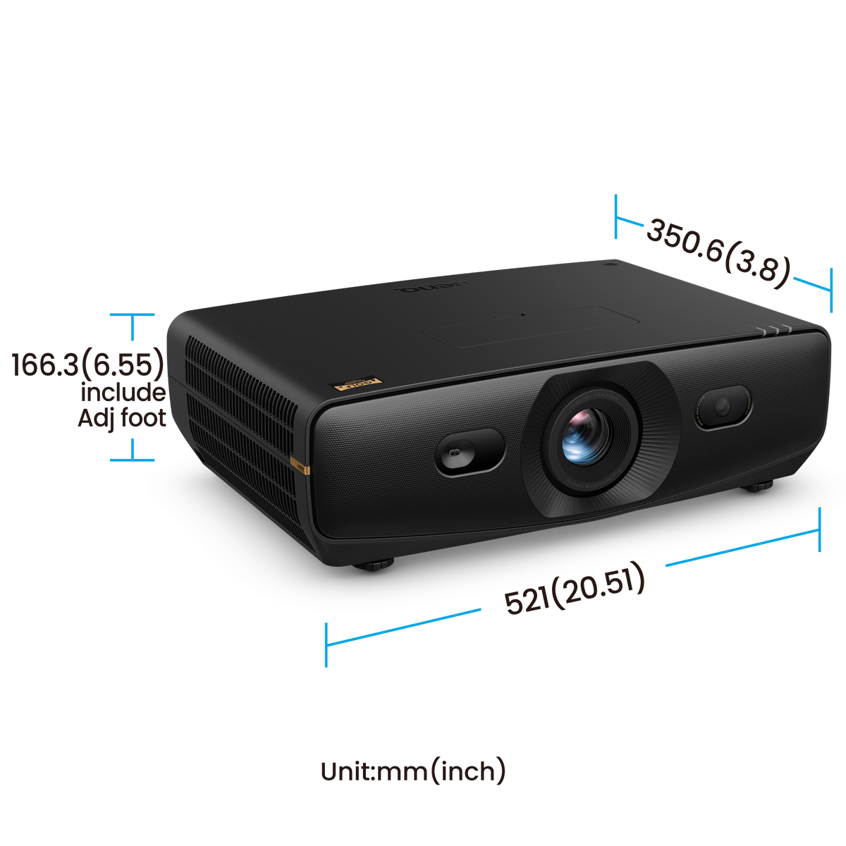 BenQ AK900ST projector — product view 4