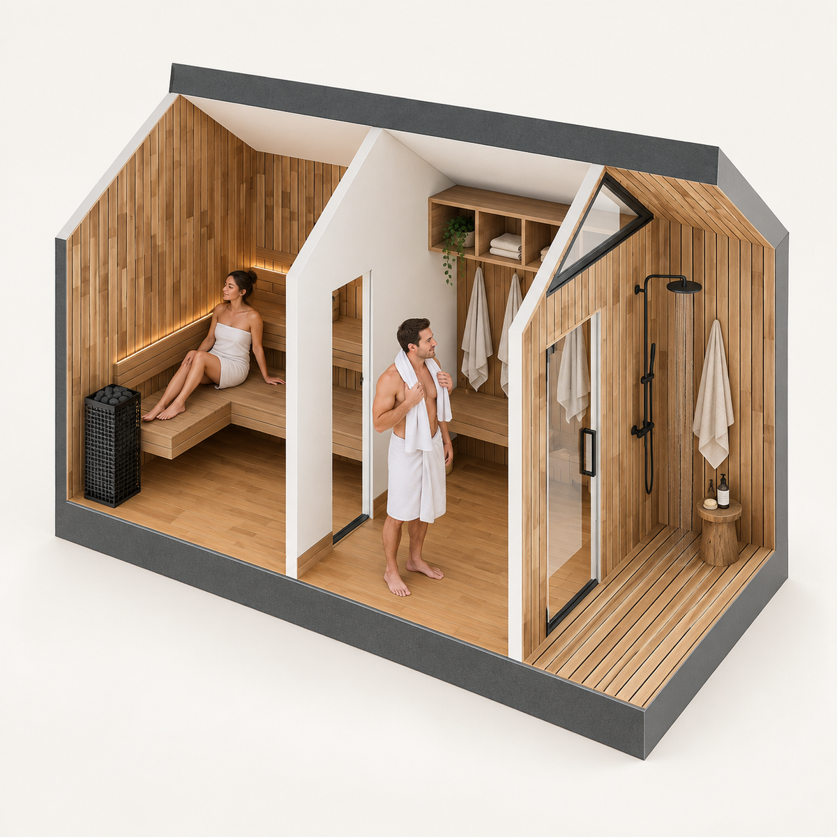 Sweaty Yeti Sauna Plus — Sauna & Changing Room — view 3