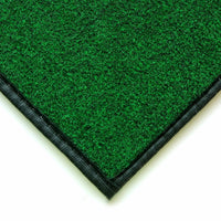 Close up of corner of Big Moss Golf Simulator Turf