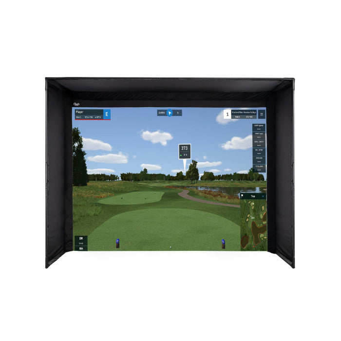 Carl's Place DIY Golf Simulator Enclosure Kit — Custom Sizing, Impact Screen, Made to Order, Home Simulator