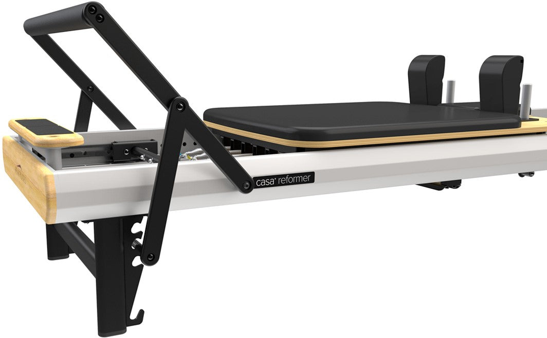 Peak Pilates casa Reformer carriage and frame detail
