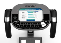 Charder MA601 touchscreen interface detail shown on dark color variant