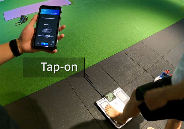 Charder U310 Bluetooth pairing with the ProScan app during a measurement