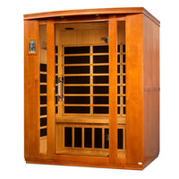Dynamic Bellagio 3 Person Low EMF FAR Infrared Sauna - image 3