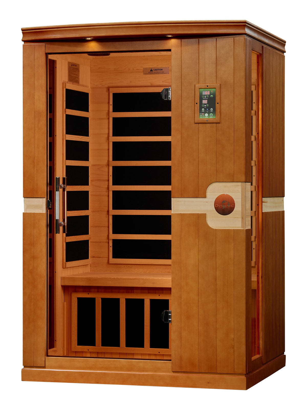 Dynamic Venice 2 Person Low EMF FAR Infrared Sauna - image 2