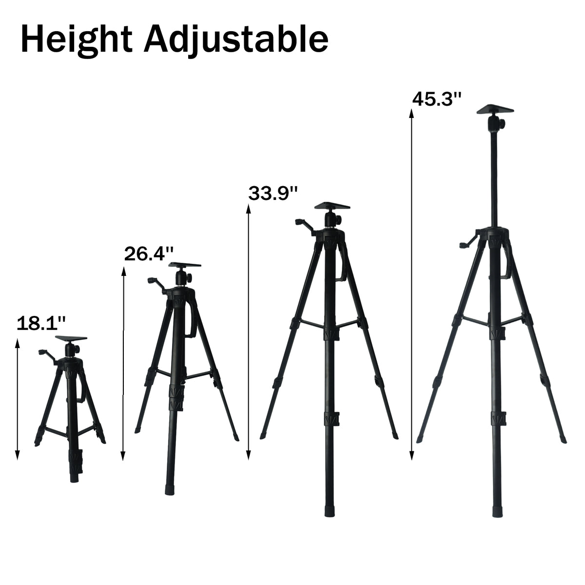 ImpactSports Adjustable Tripod Projector Stand for Golf Simulators - image 2