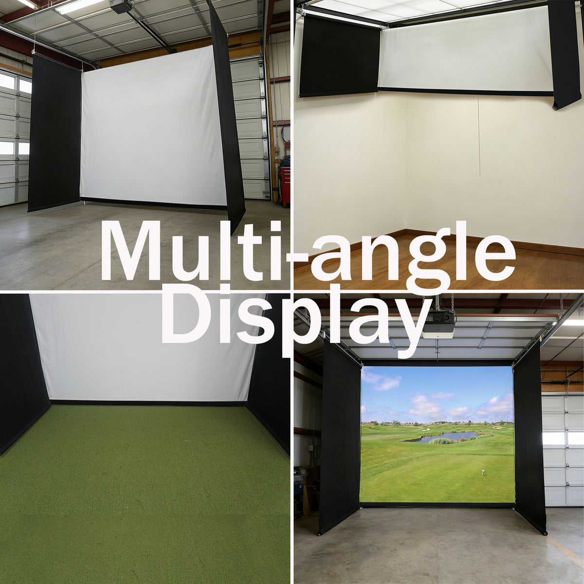 ImpactSports Motorized Golf Simulator Enclosure - image 3