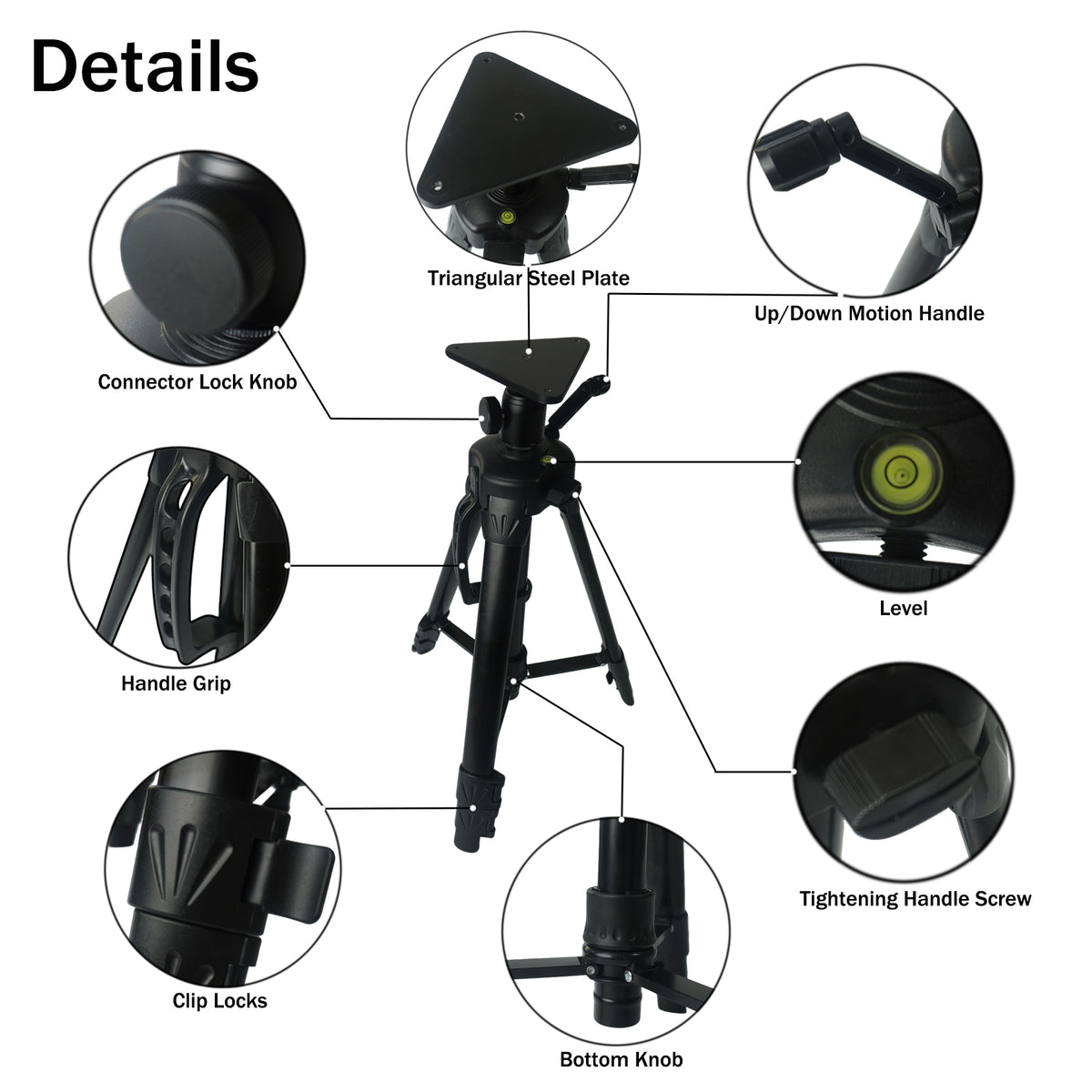 ImpactSports Adjustable Tripod Projector Stand for Golf Simulators - image 3