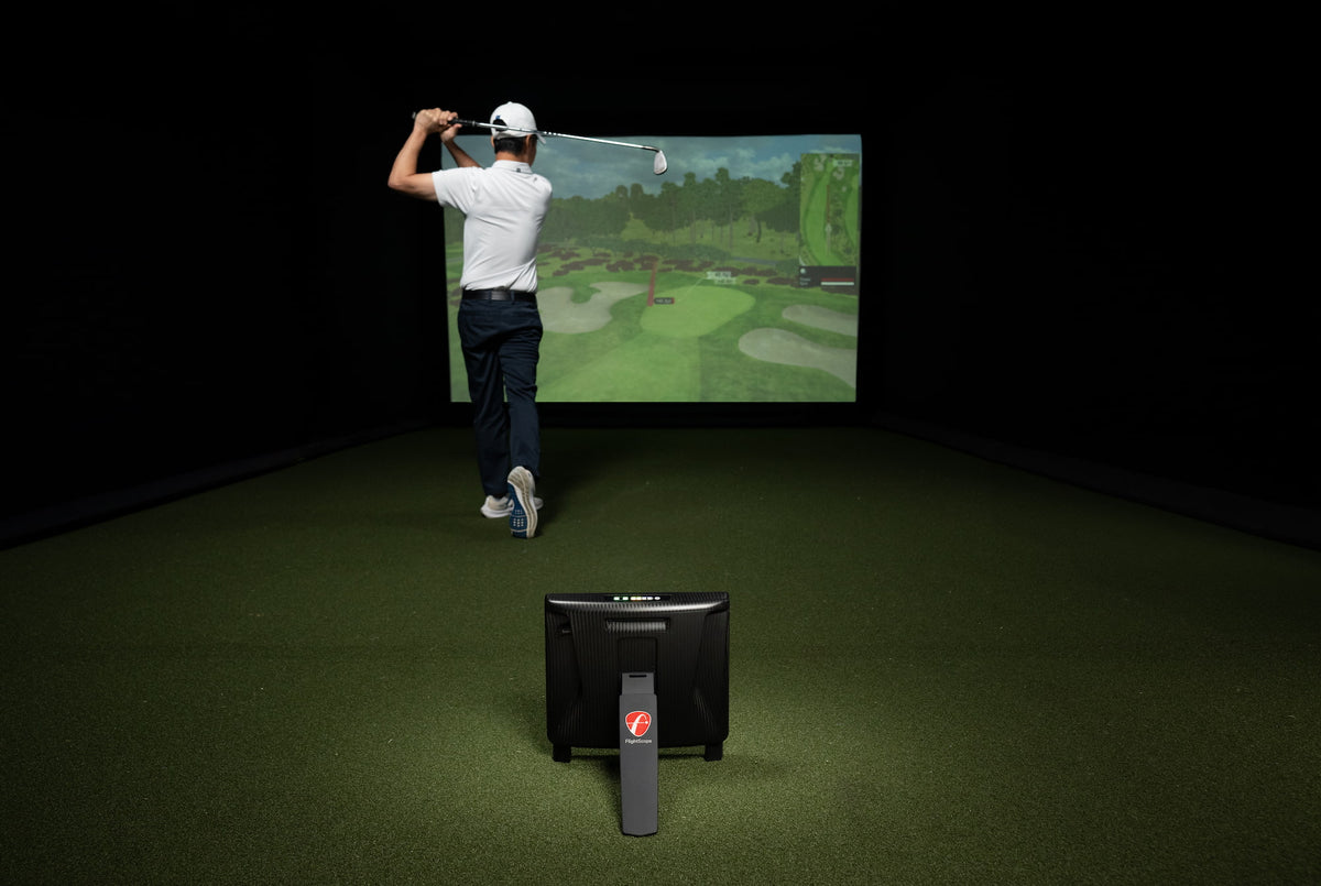 FlightScope X3C launch monitor - view 2