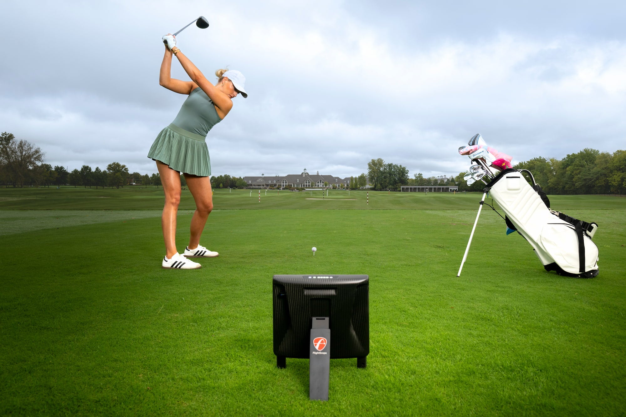 FlightScope X3C Golf Launch Monitor — 3D Doppler Radar, Fusion
