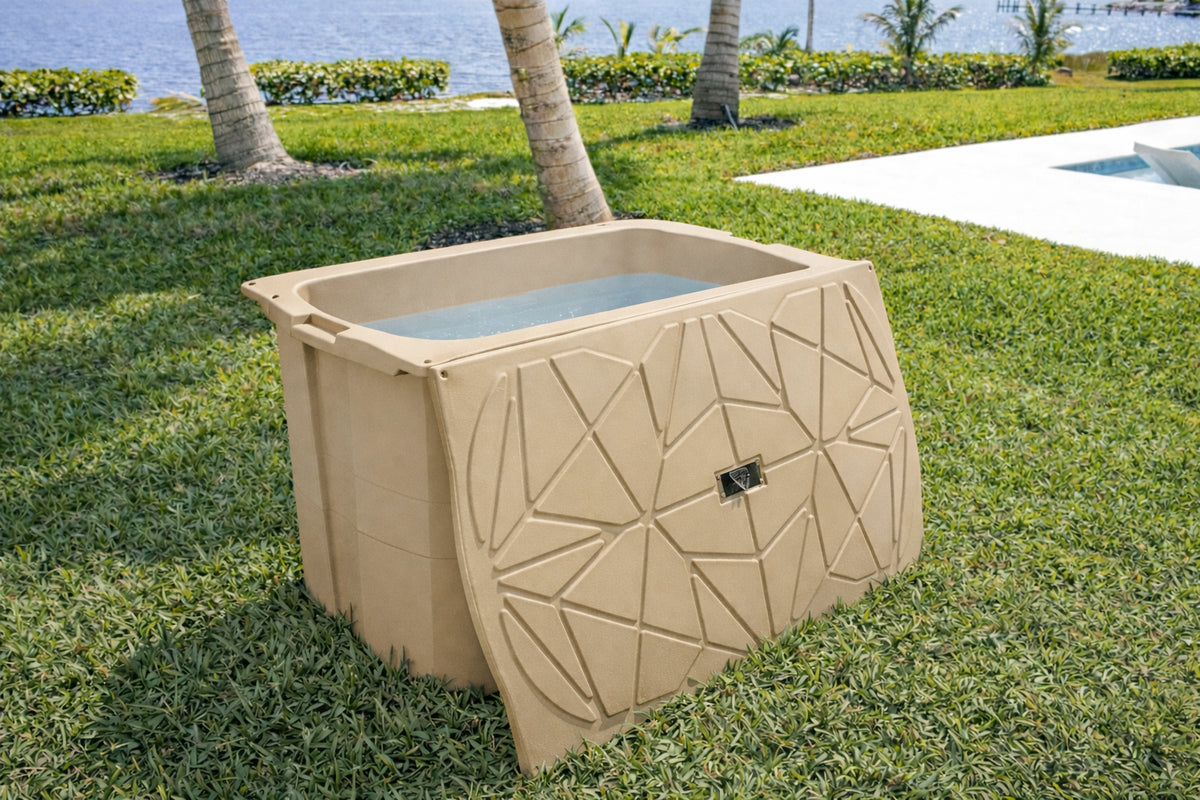 Frozin Cold Plunge Tub - Tan