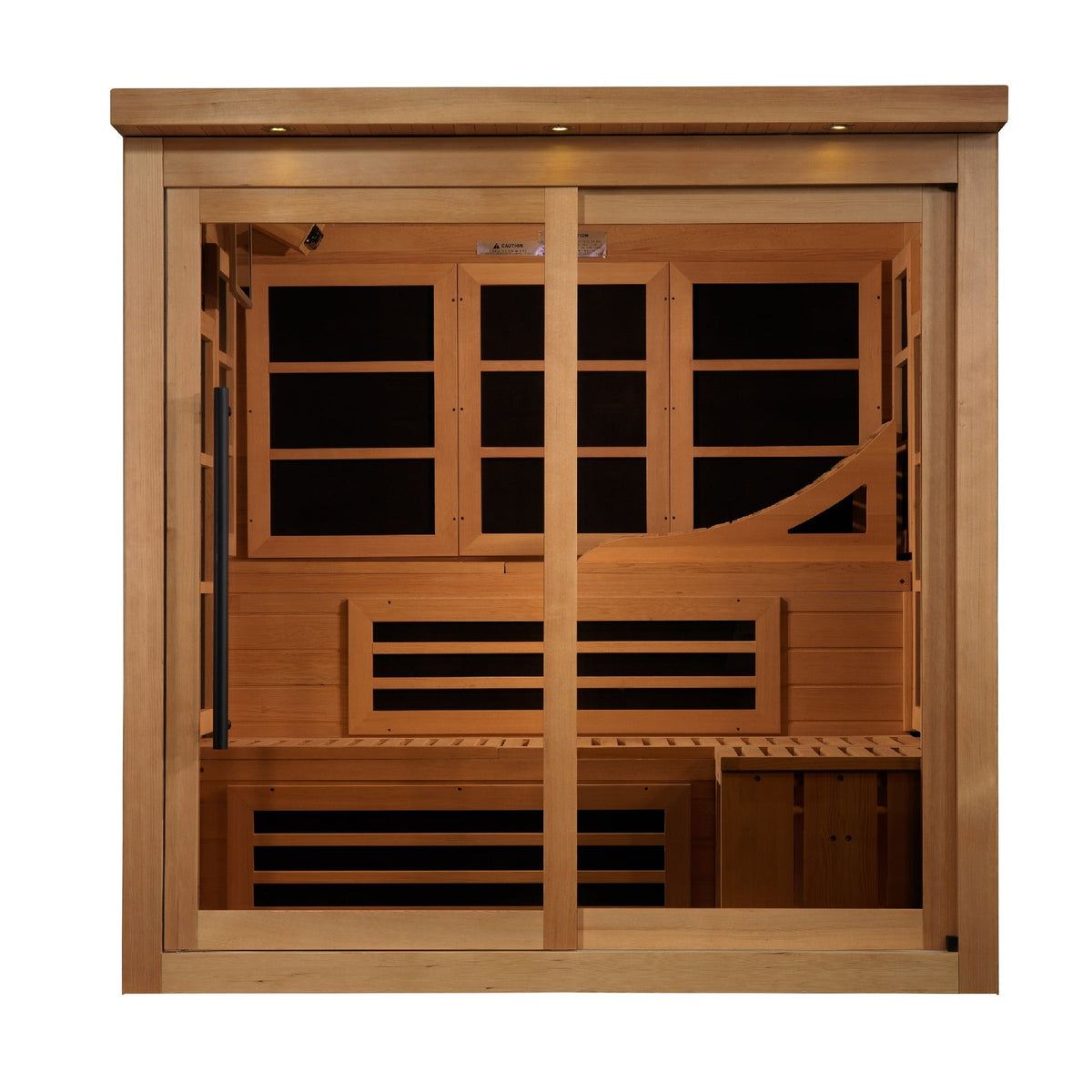 Golden Designs 6 Person Near Zero EMF FAR Infrared Sauna - image 3