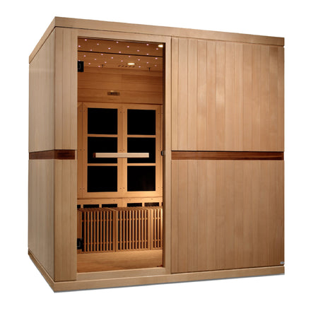 Golden Designs Catalonia 8 Person Near Zero EMF FAR Infrared Sauna