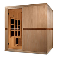 Golden Designs Catalonia 8 Person Near Zero EMF FAR Infrared Sauna - image 2