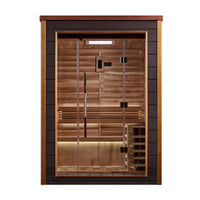Golden Designs Narvik 2 Person Outdoor-Indoor Traditional Sauna - image 3