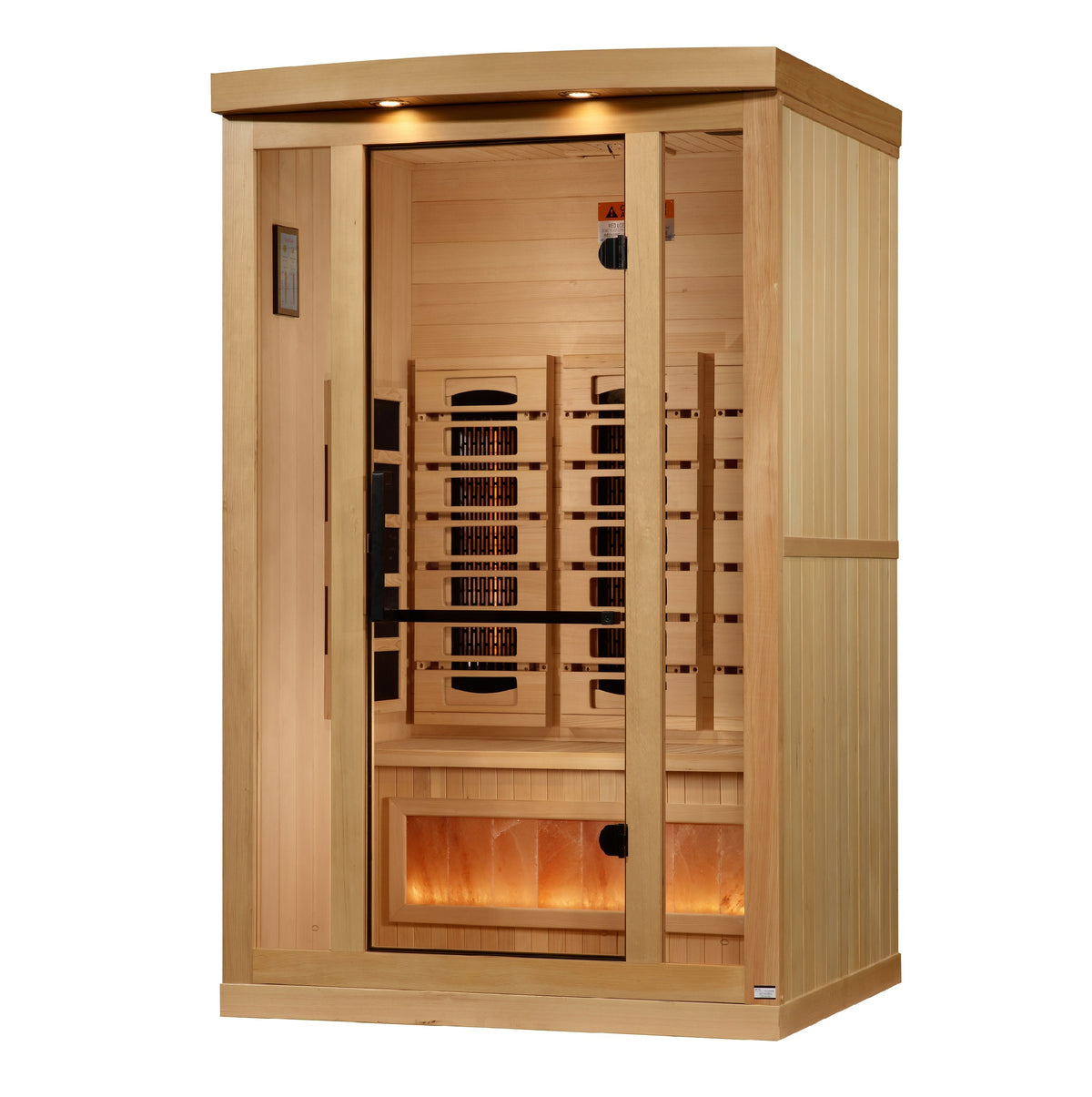 Golden Designs Reserve Edition 2 Person Full Spectrum Sauna with Himalayan Salt Bar - image 3