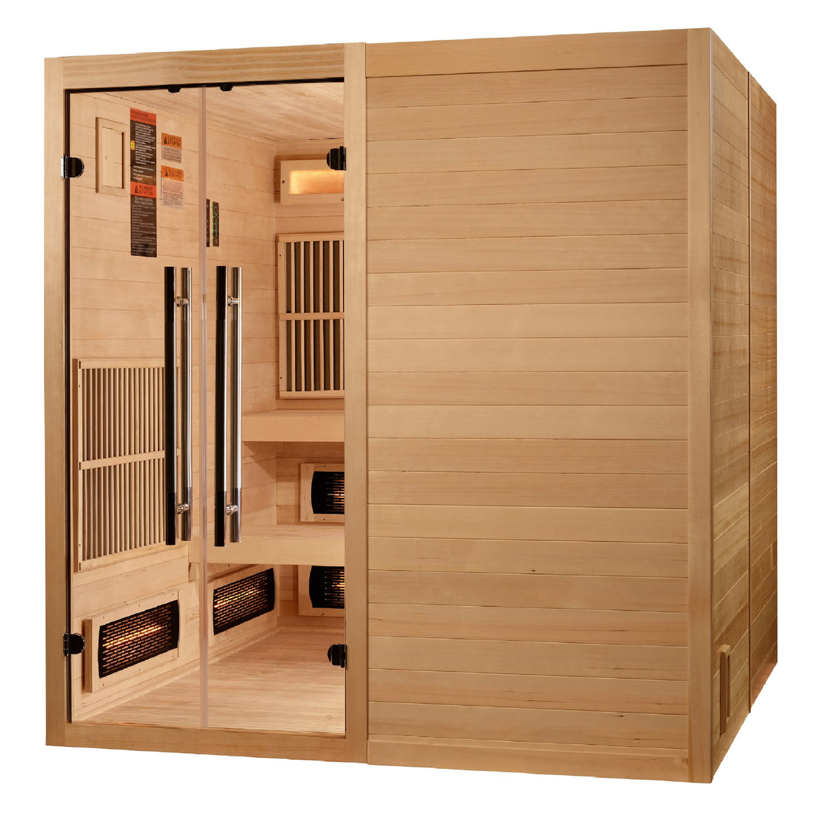 Golden Designs Toledo 6 Person Indoor Hybrid Sauna - image 2