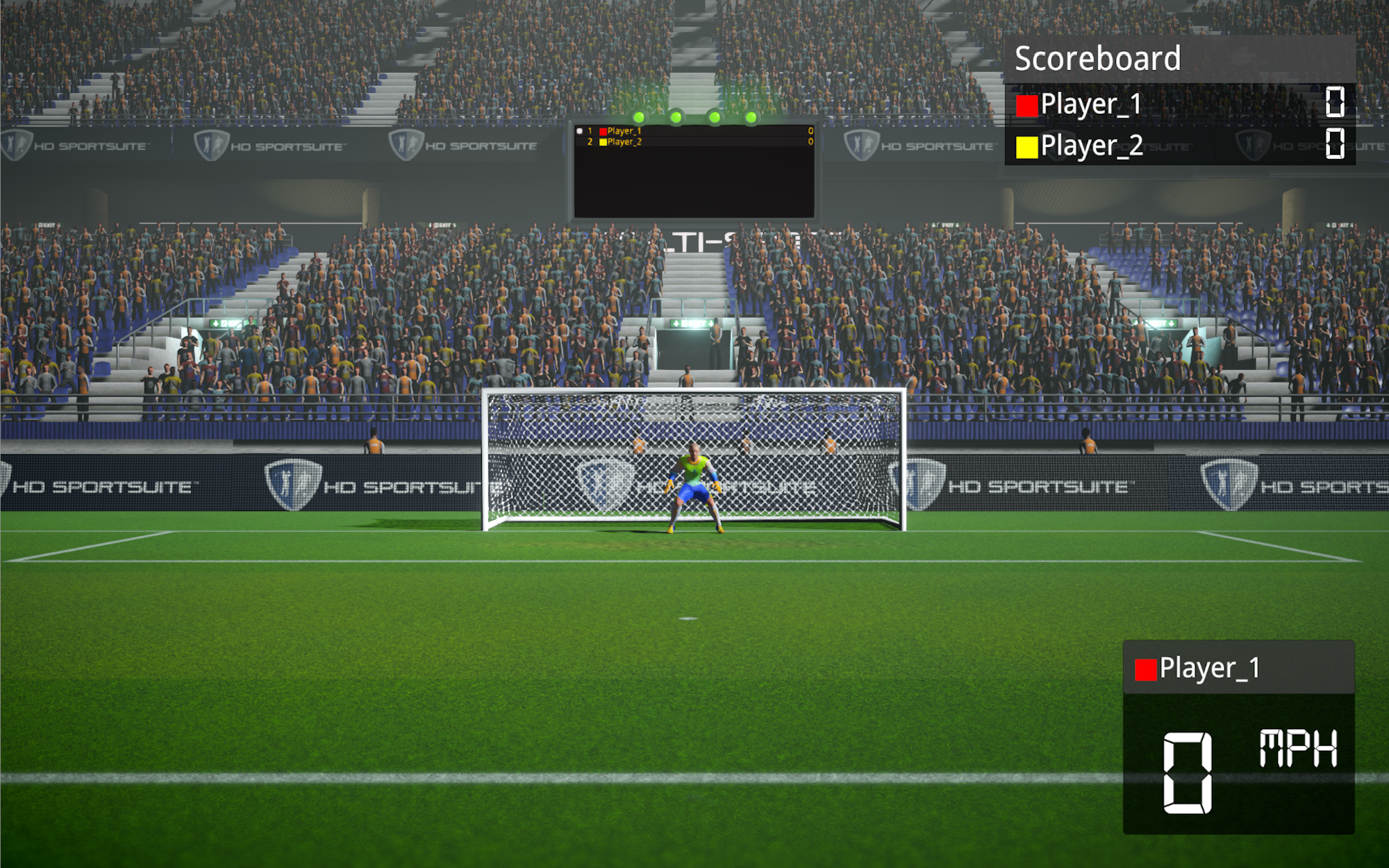 HD Golf SportSuite Multi-Sport Golf Simulator — Golf, Baseball, Soccer, Hockey, Home & Commercial
