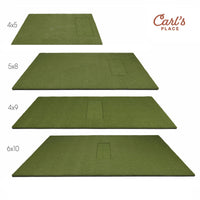 HotShot mat sizes: 4x5, 5x8, 4x9 and 6x10