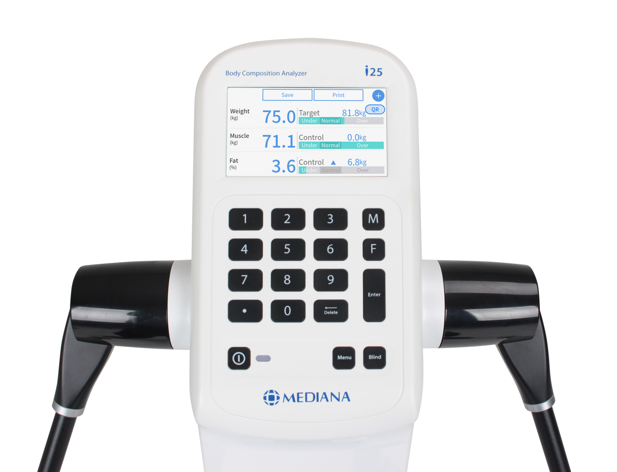 Mediana i25 touchscreen and keypad