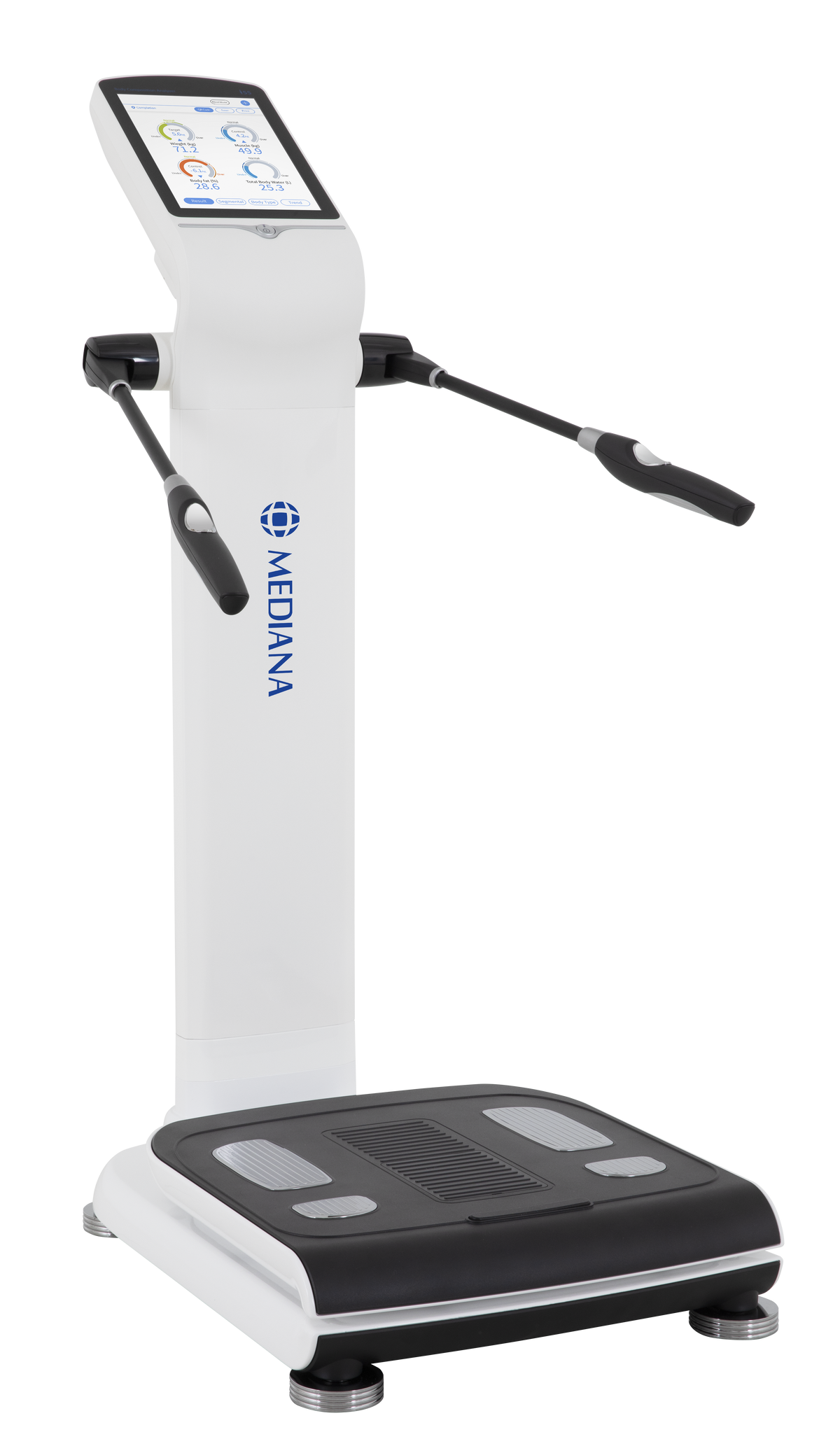Side view of Mediana i55 with rotating hand electrodes