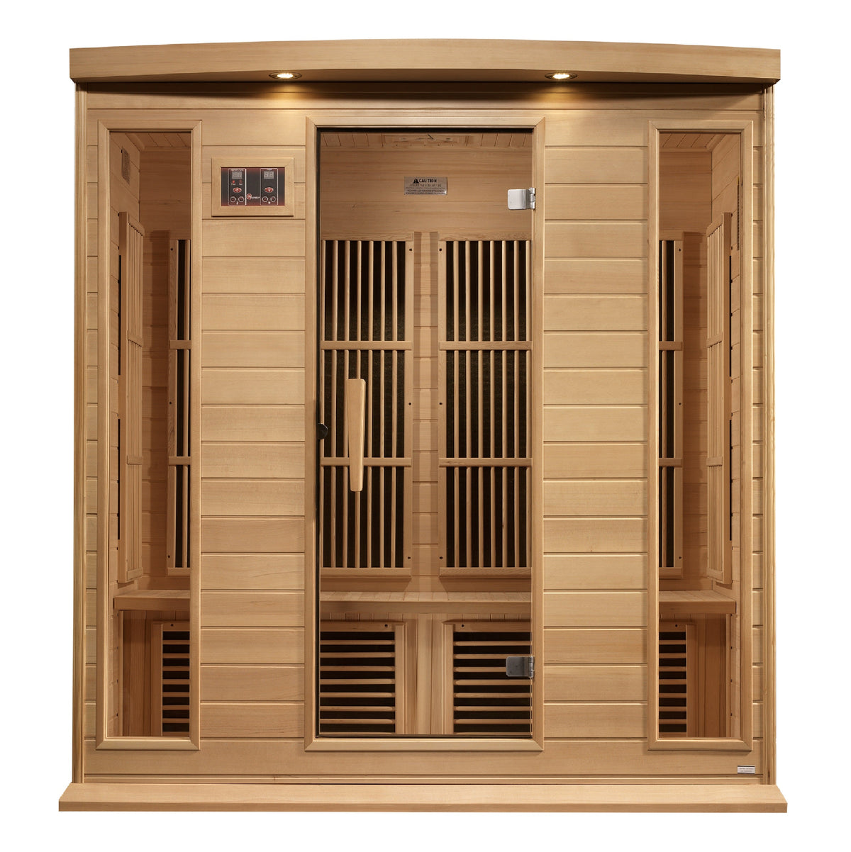 Maxxus 4 Person Near Zero EMF FAR Infrared Sauna - image 2