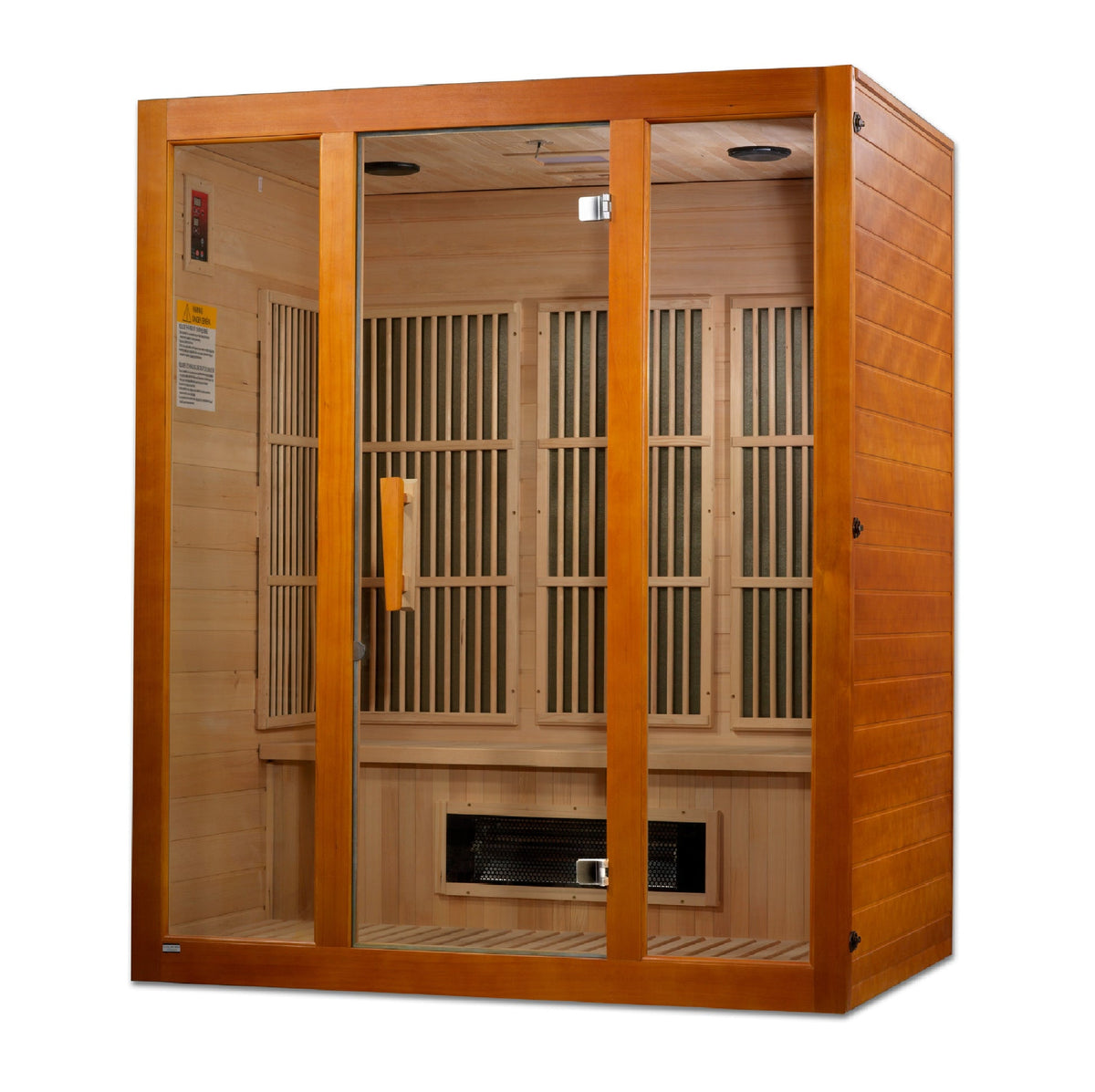 Maxxus Alpine Dual Tech 3 Person Low EMF FAR Infrared Sauna - image 3