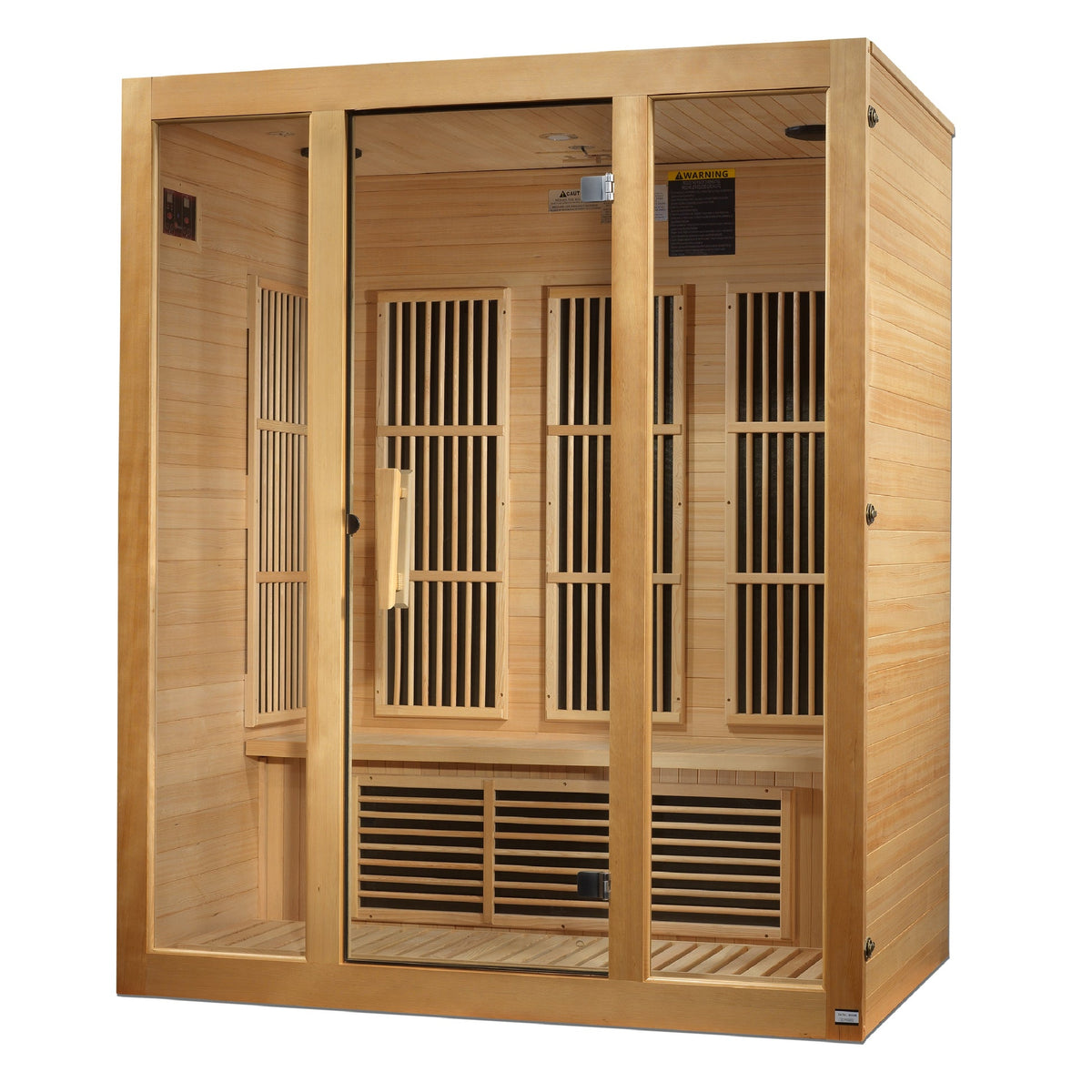 Maxxus Bellevue 3 Person Low EMF FAR Infrared Sauna - image 3