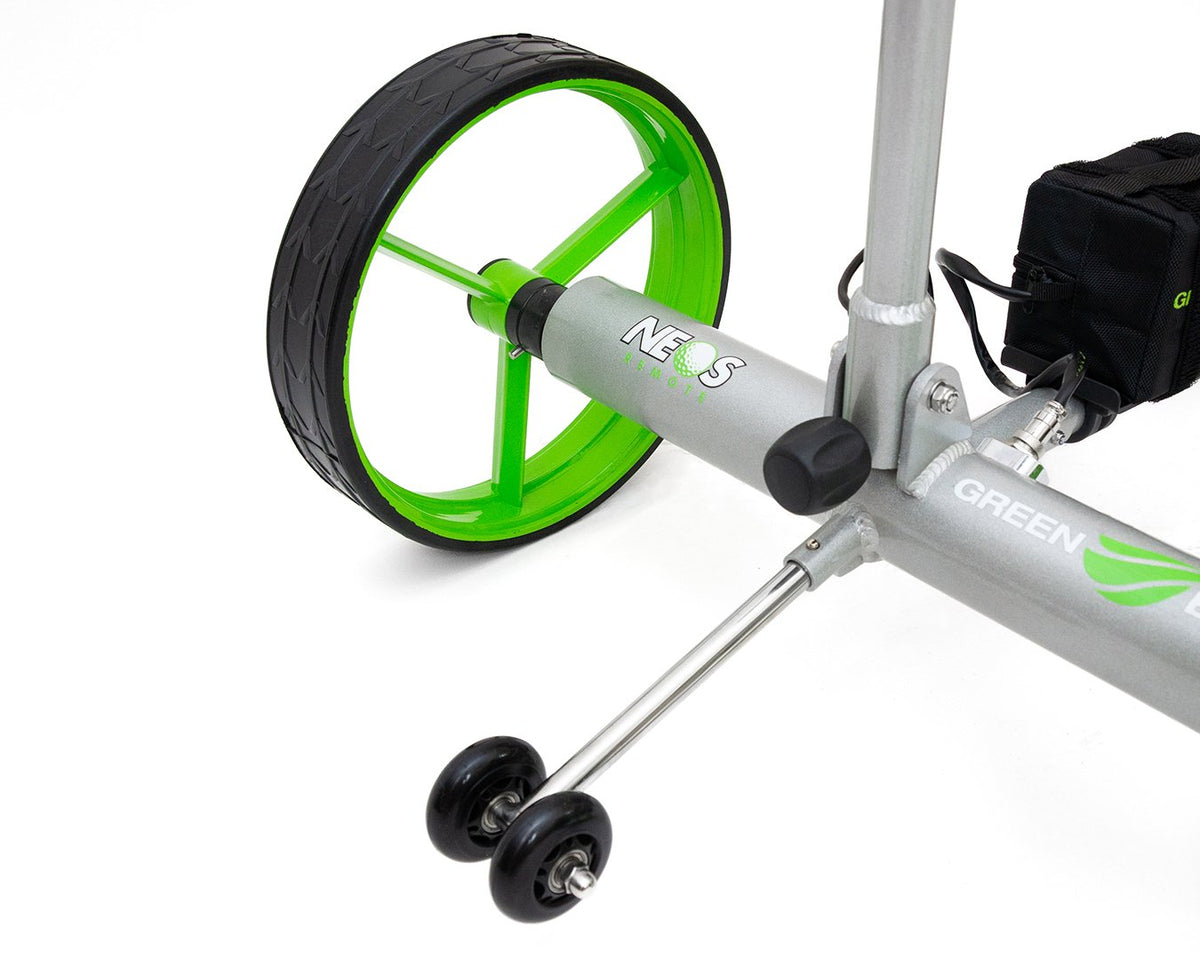 Green Eagle NEOS in gray, handle and controls