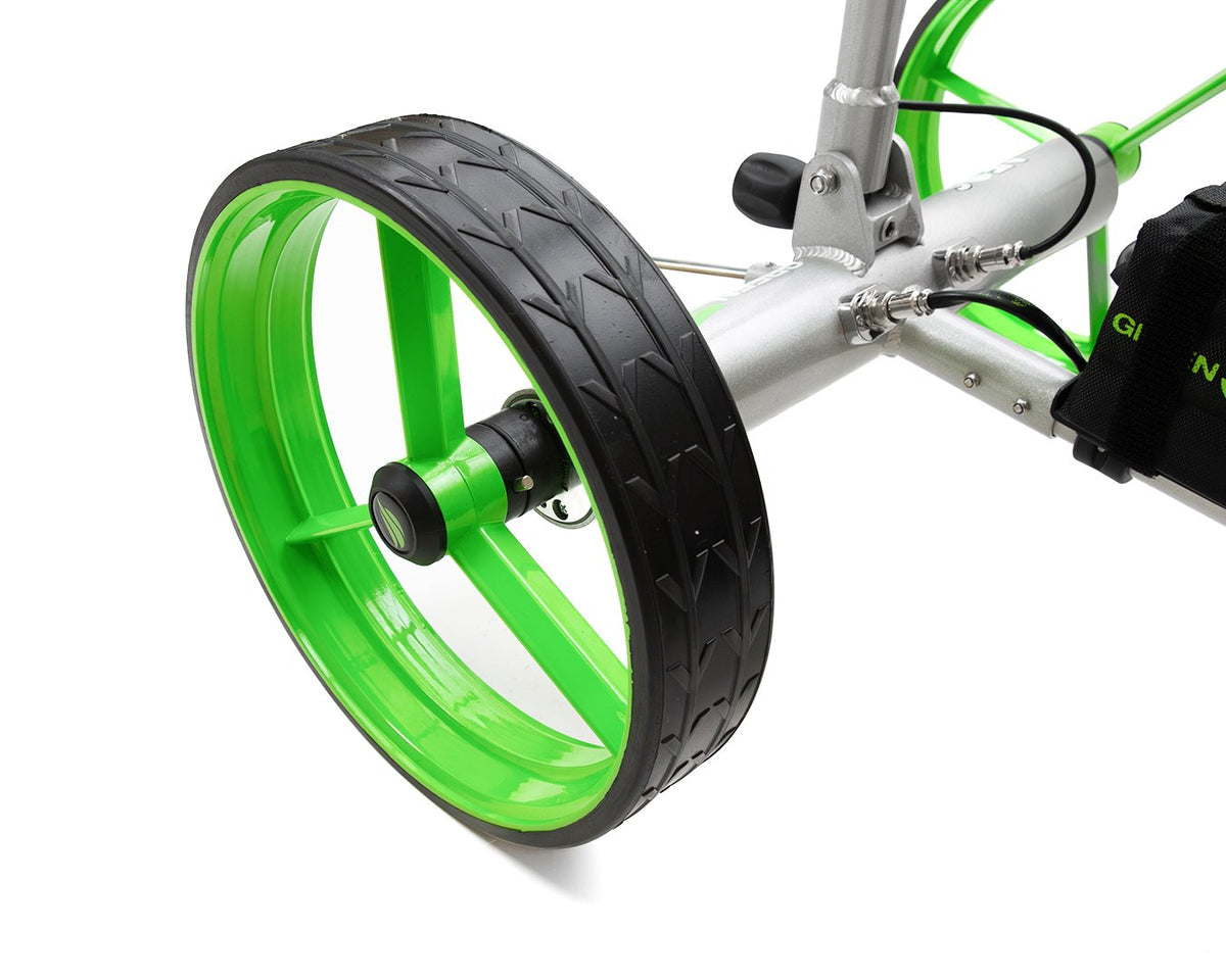 Green Eagle NEOS in gray, rear wheels