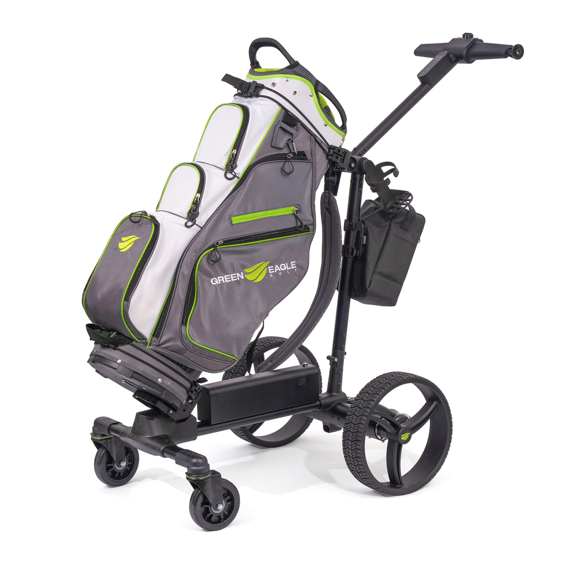 Green Eagle NOVA electric caddy side profile