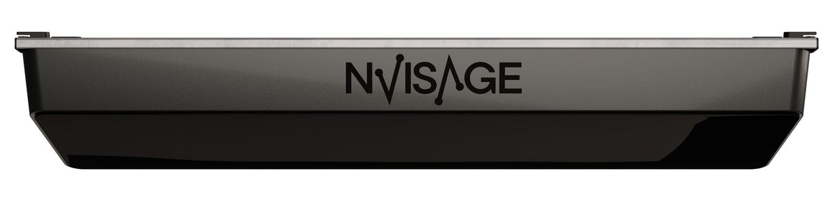 NVISAGE N1 overhead golf launch monitor, straight-on view