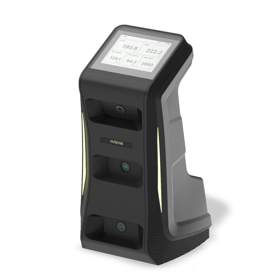 NVISAGE NEO-E Launch Monitor — Ground-Mounted, Outdoor IP65, No Marked Balls