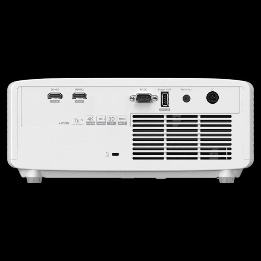 Optoma ZH350 1080p 3500 Lumen Laser Short-Throw Projector — Golf Simulator, 30,000Hr Laser, Home Theater