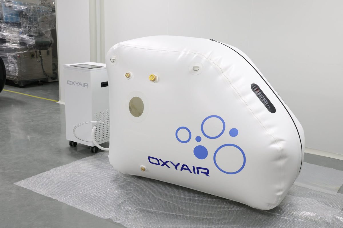 OxyAir OLV-RZ01 sitting chamber with external equipment