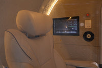 OxyAir OLV-YZD01 interior reclining chair and touchscreen