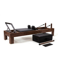 Peak Pilates Artistry Reformer with Rope - Walnut