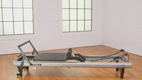 Peak Pilates fit Reformer with Long/Short Box in Grey