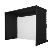 Carl's Place Pro Golf Simulator Enclosure Kit — Commercial Grade, Heavy-Duty Impact Screen, Professional