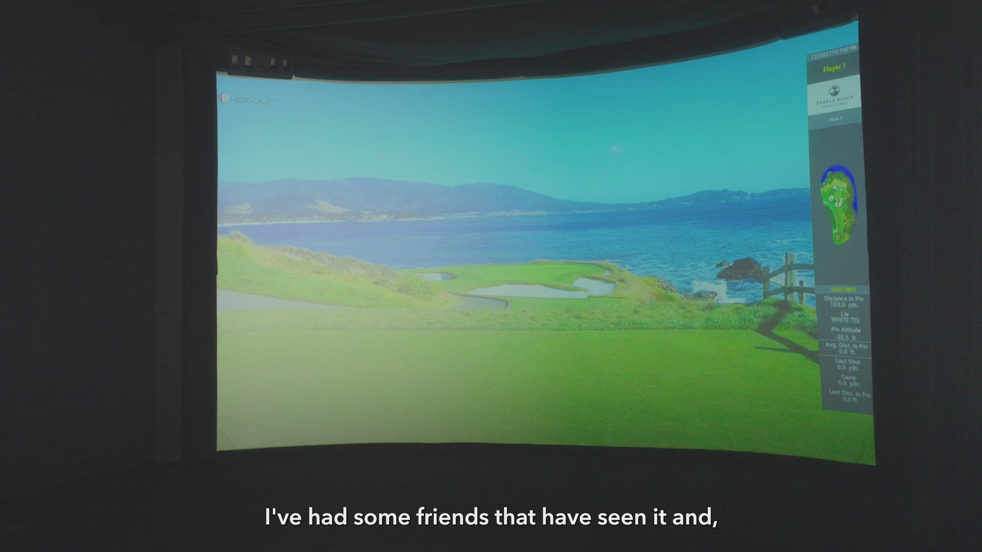 HD Golf SportSuite Multi-Sport Golf Simulator — Golf, Baseball, Soccer, Hockey, Home & Commercial