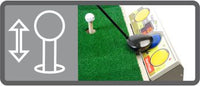 Stryker Indoor Automated Tee-Up System control pad