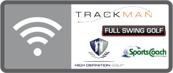 Stryker Indoor Automated Tee-Up System in a golf simulator