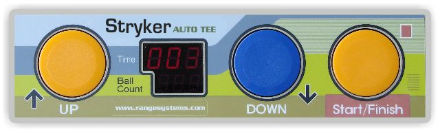 Stryker Indoor Automated Tee-Up System controls