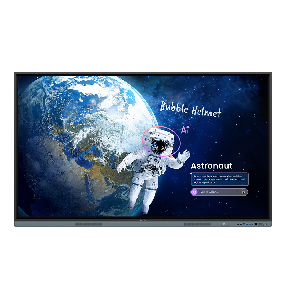 BenQ Board RM7505 75-inch interactive display, front view