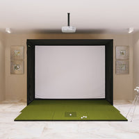 SIG10 Golf Simulator Studio with SIGPRO 4 x 10 hitting mat