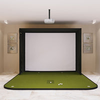 SIG10 Golf Simulator Studio with simulator flooring