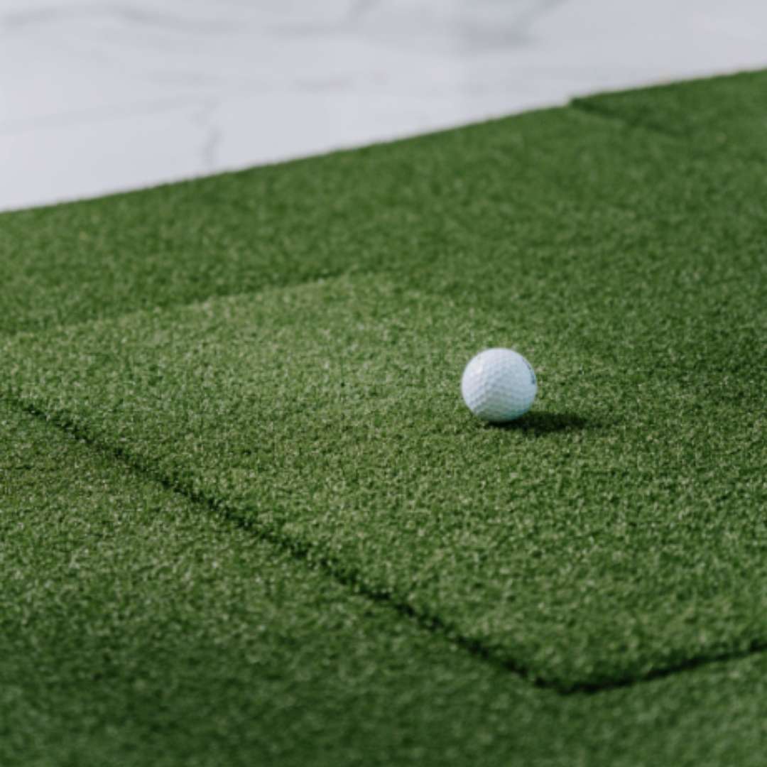SIGPRO Softy Hitting Strip with golf ball