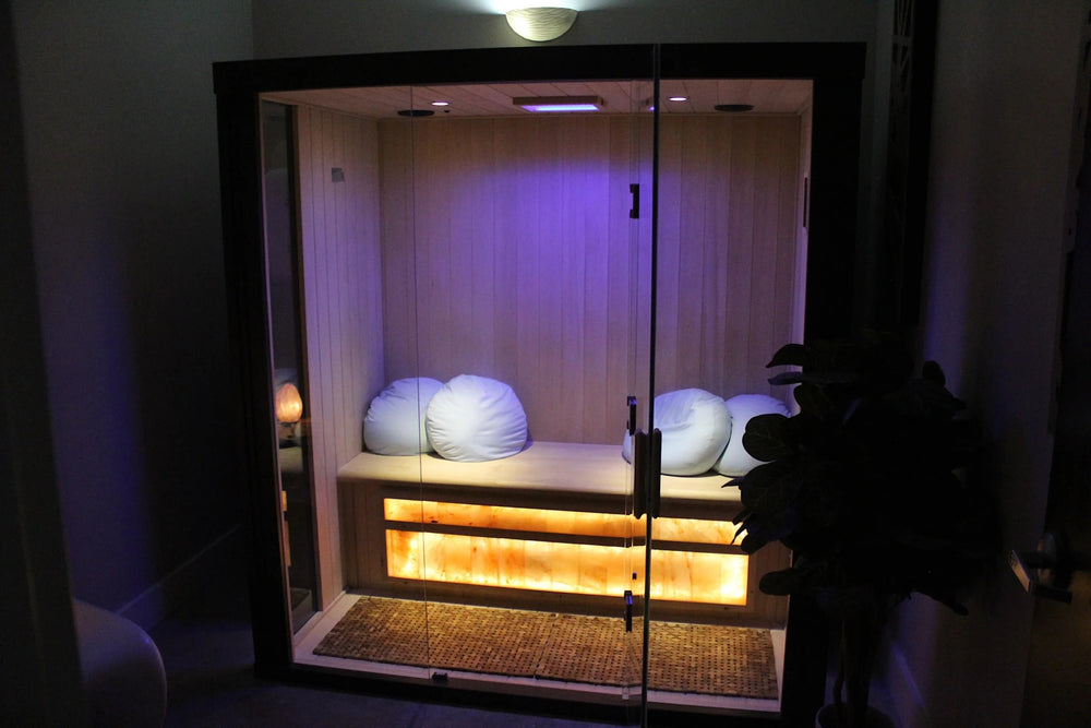 HaloSTAR Two-Person Salt Therapy Cabin