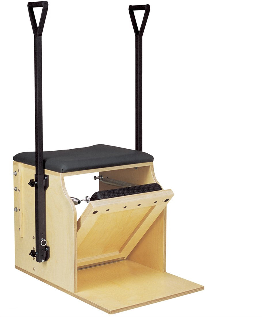 Peak Pilates Artistry Single Pedal Low Chair with Handles and Brackets